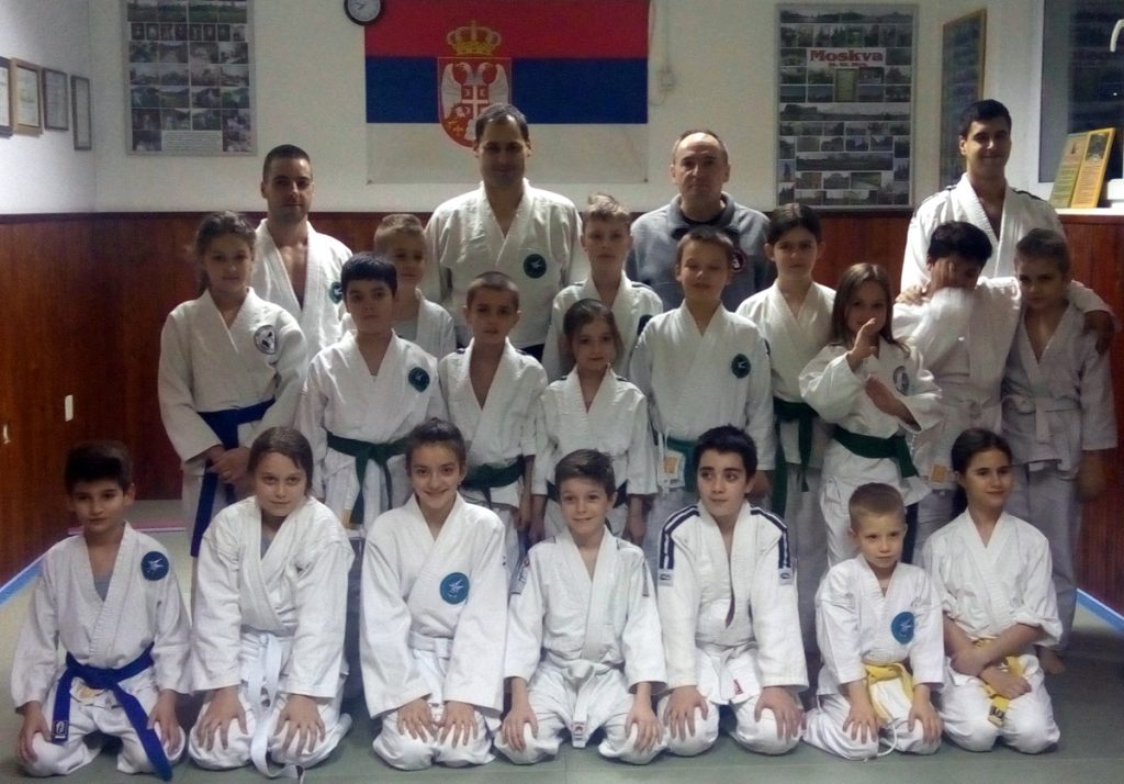 Aikido klub Zemun - polaganje starija deca